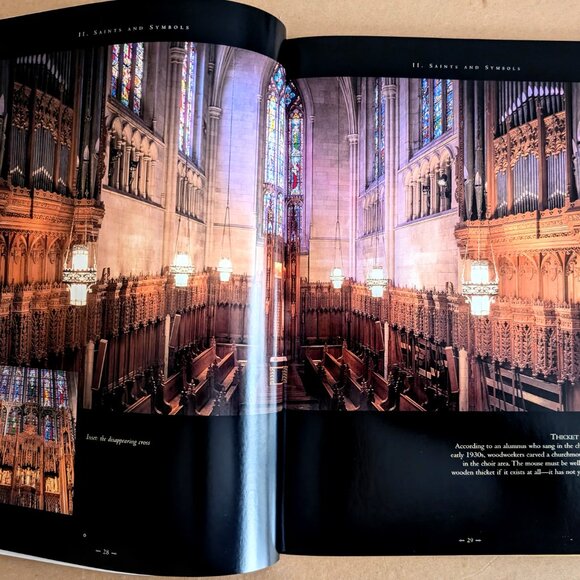 Duke Chapel Illuminated, Minnie Glymph, Beautiful Coffee Table Book, VG++ - Picture 3 of 8